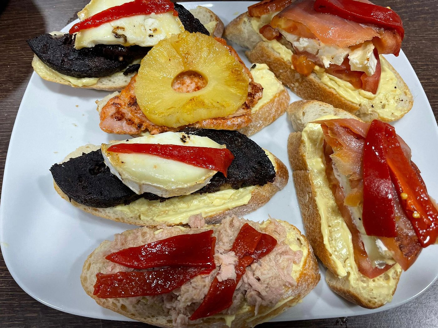 Tabla de 4 Tostas XXL
