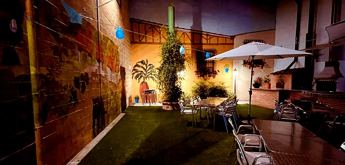 Rincón del jardín